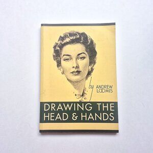 Book: Drawing the head & hands by Andrew Loomis, Paperback